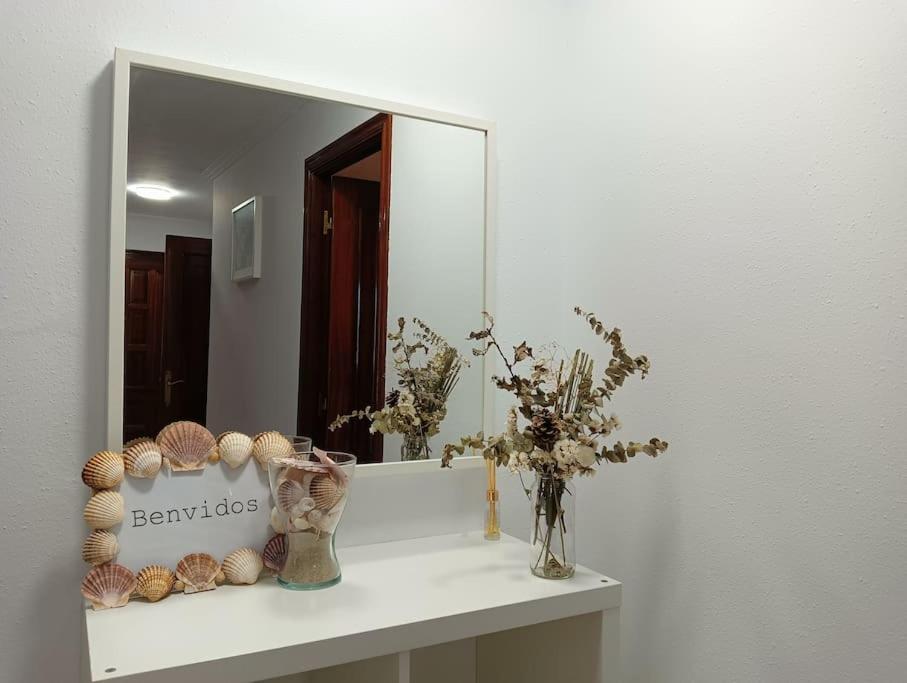 Piso A Capela Con Vistas Al Mar Apartment Финистере Екстериор снимка