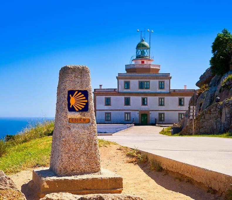 Piso A Capela Con Vistas Al Mar Apartment Финистере Екстериор снимка