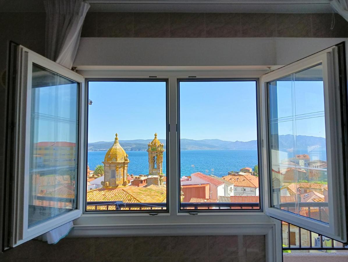 Piso A Capela Con Vistas Al Mar Apartment Финистере Екстериор снимка