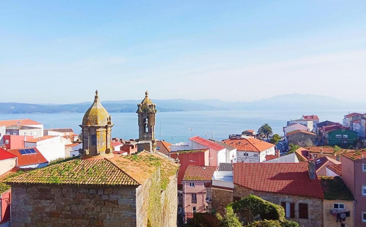 Piso A Capela Con Vistas Al Mar Apartment Финистере Екстериор снимка