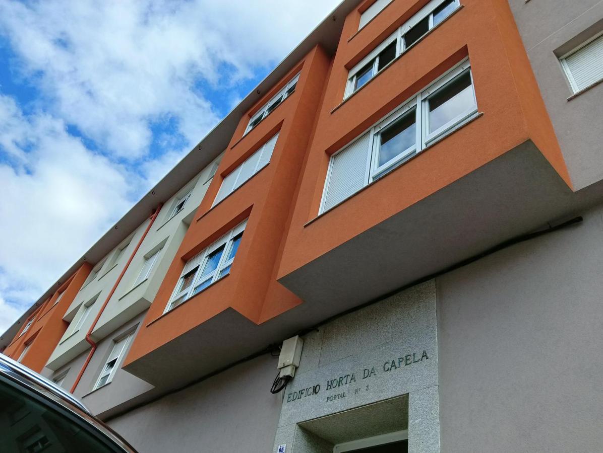 Piso A Capela Con Vistas Al Mar Apartment Финистере Екстериор снимка