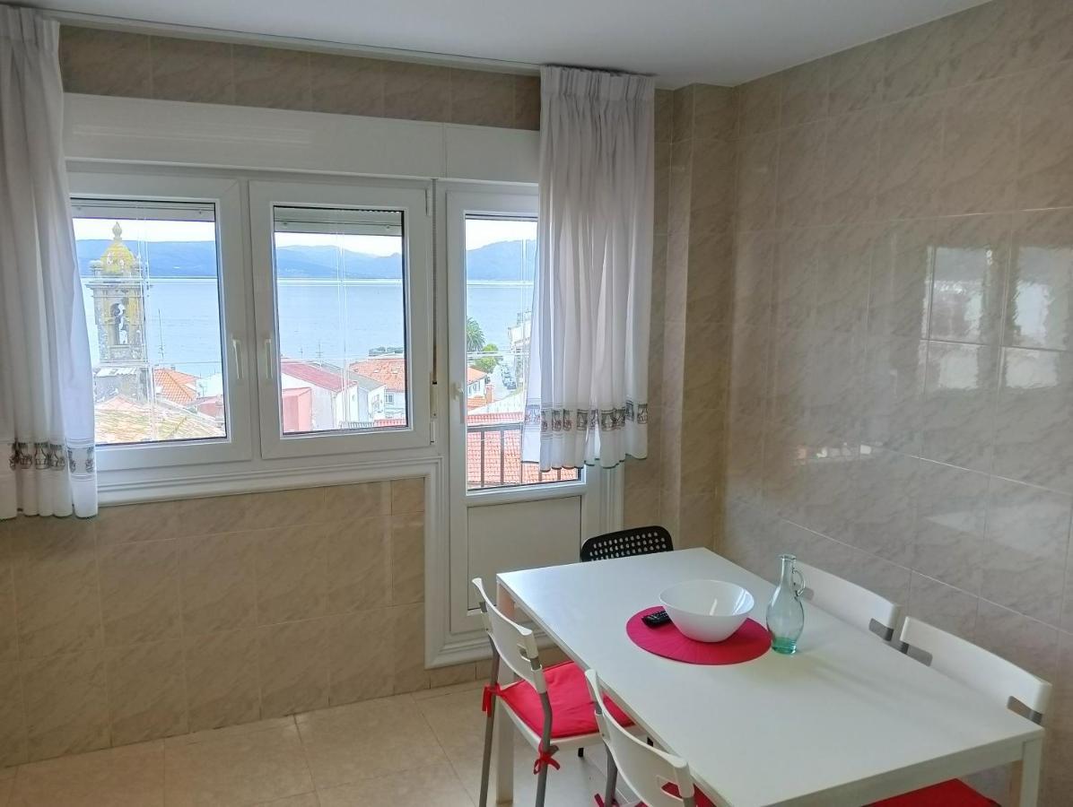Piso A Capela Con Vistas Al Mar Apartment Финистере Екстериор снимка