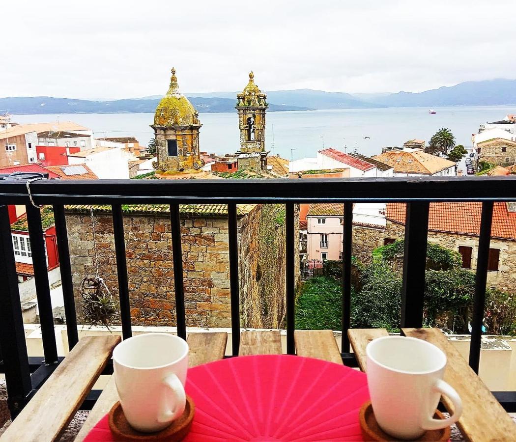 Piso A Capela Con Vistas Al Mar Apartment Финистере Екстериор снимка