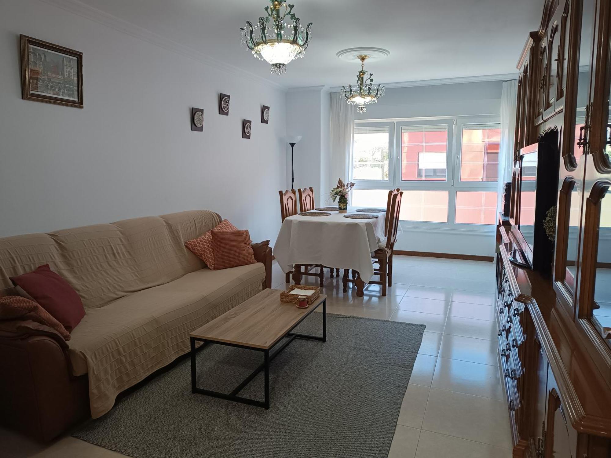 Piso A Capela Con Vistas Al Mar Apartment Финистере Екстериор снимка